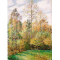 Репродукции на картини: Есен, тополи, Ерани (1894) – Камий Писаро